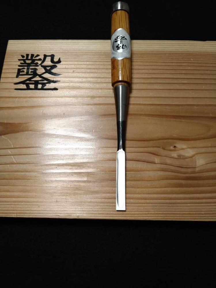 Vintage Japanese Chisel Tool Carpentry Woodworking DIY