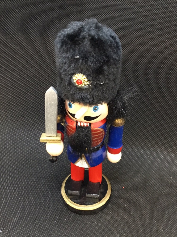 Nutcracker Soldier 6” Tall - Vintage