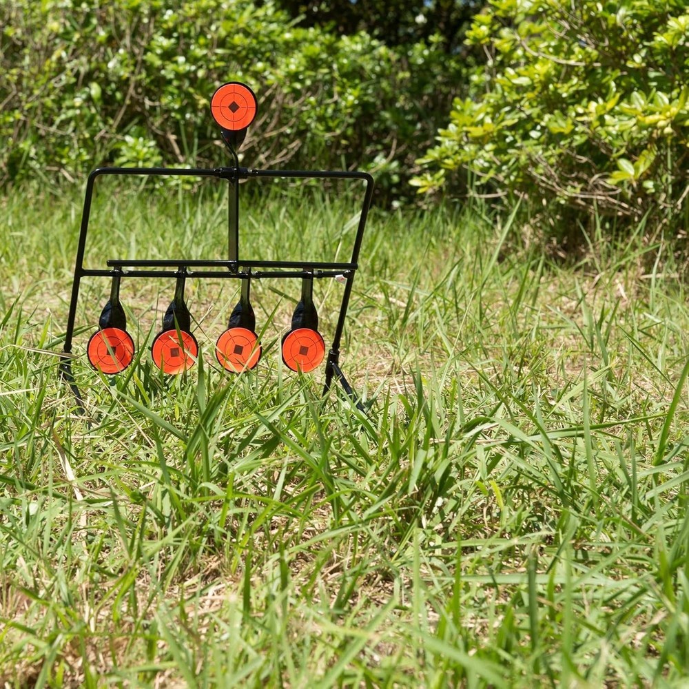 Sturdy Resetting Target for Precision Shooting – Perfect for .22 & .177 Caliber