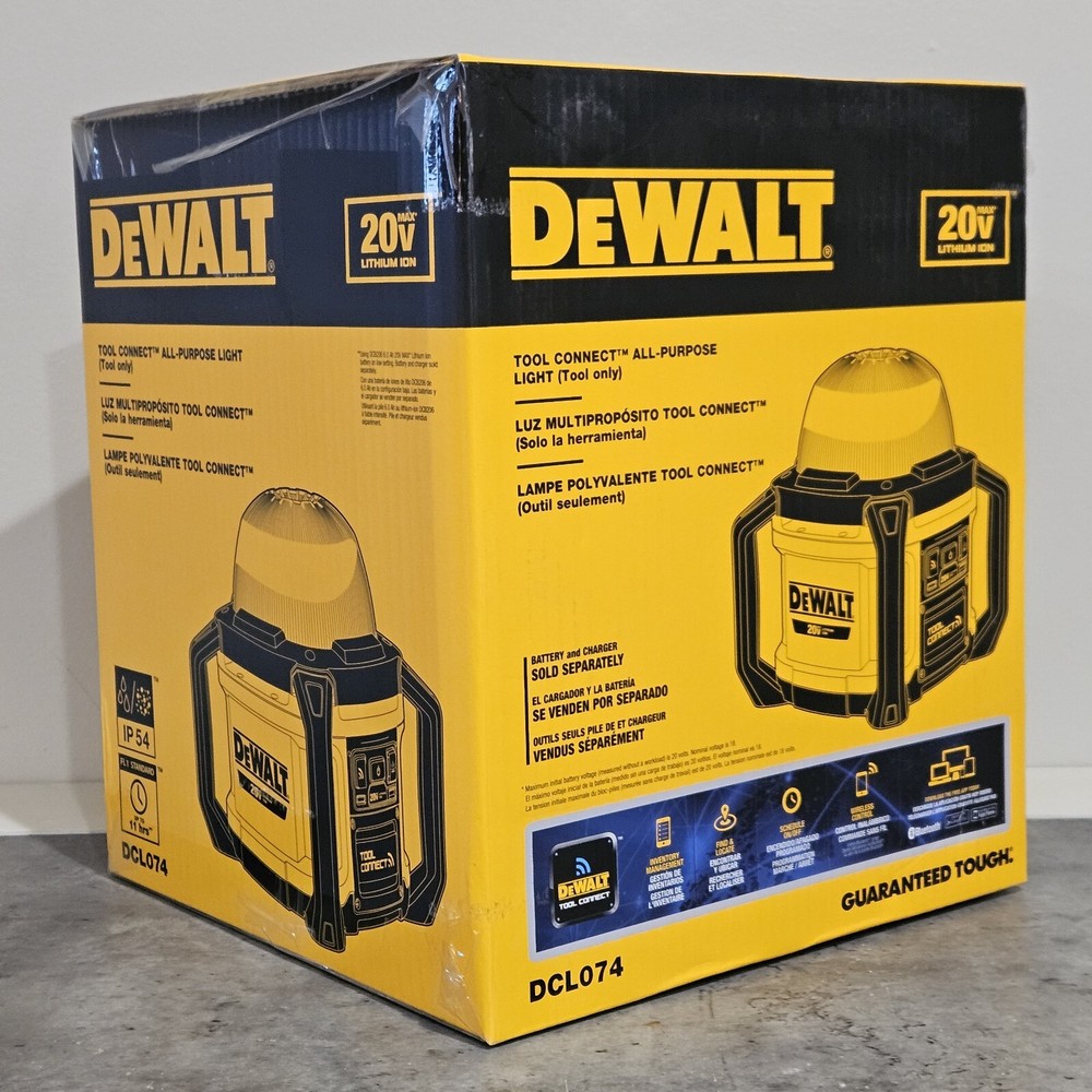 DeWALT DCL074 20V MAX Tool Connect All-Purpose Cordless Work Light (Bare Tool)