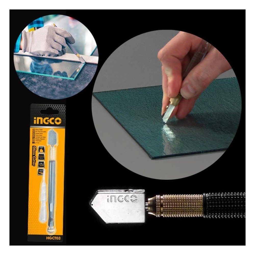 INGCO Glass Cutter Tool Diamond High Quality