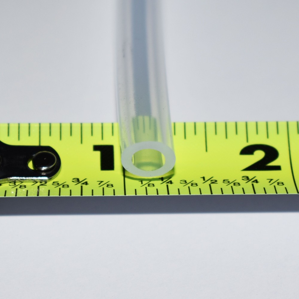 3/16" ID x 5/16" OD Platinum Silicone Tubing Food/Medical hose tube 70A (harder)