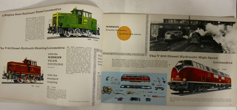 Vintage Marklin 1966/67 Catalog