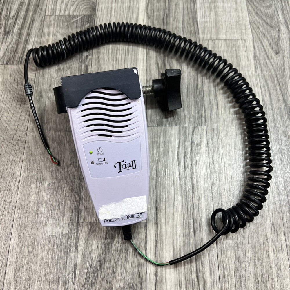MedaSonics TRIA II Handheld Non-Display Unit Only - MISSING PROBE - PARTS ONLY