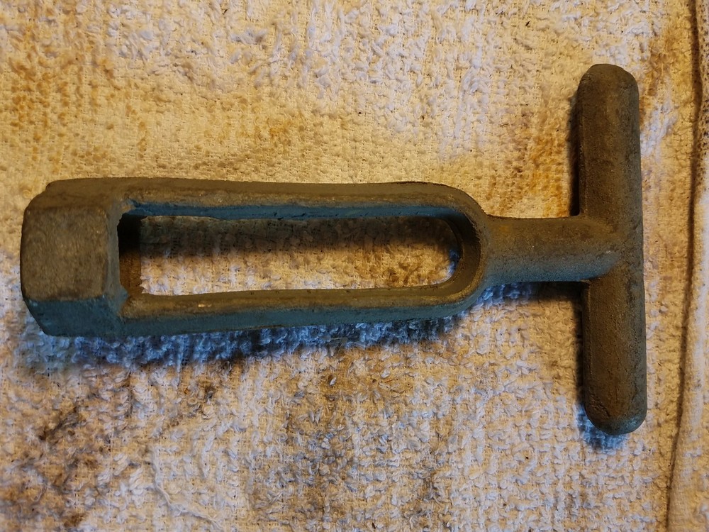 Vintage Galvanized Water Valve Tool