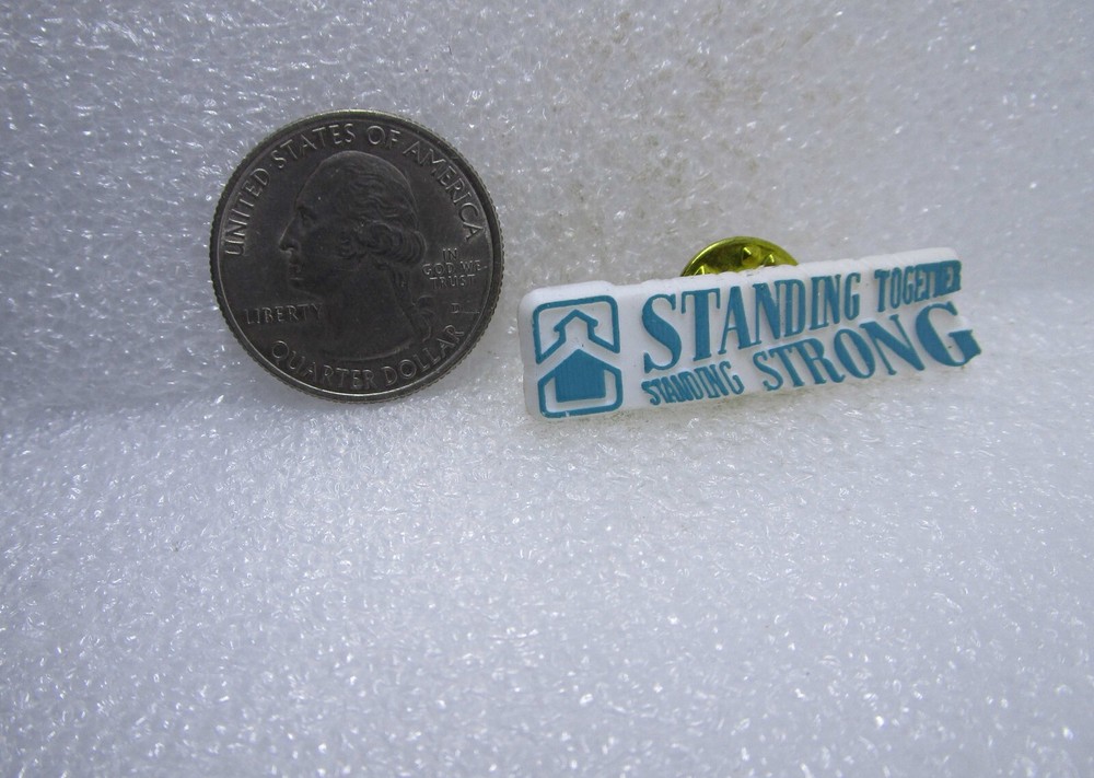 Standing Together Standing Strong Plastic Pin