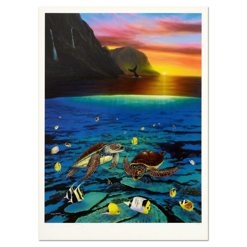 Wyland "Ancient Mariner" Signed Limited Edition Art COA