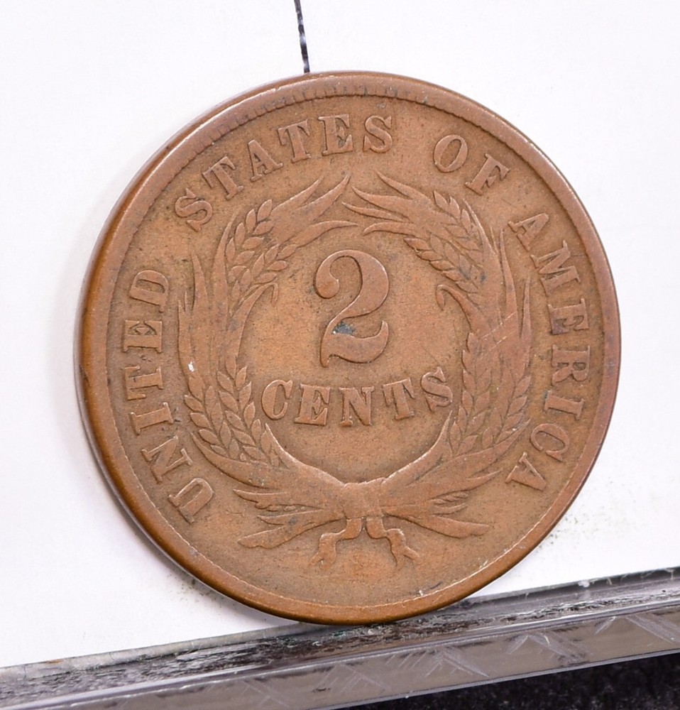 1865 Two Cent Piece - Good (#56776-L)