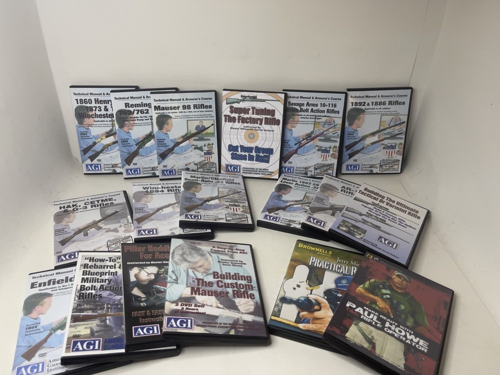 Ultimate Rifle Armoring & Gunsmithing Mastery Bundle (20 DVDs) 18 Courses