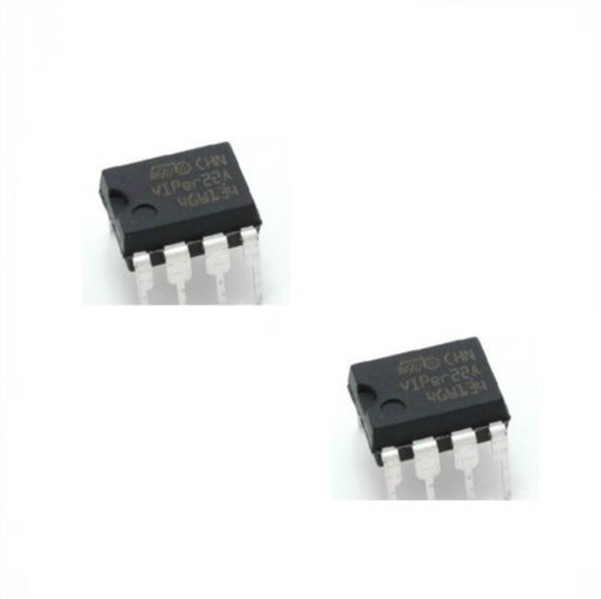 5Pcs VIPER22A VIPER22 St DIP-8 Smps Primary Switcher mg