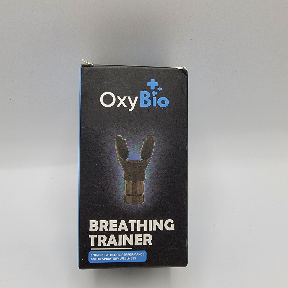 NEW OxyBio Oxy Respiratory Trainer | Breathe Easier - Breathing Trainer Device