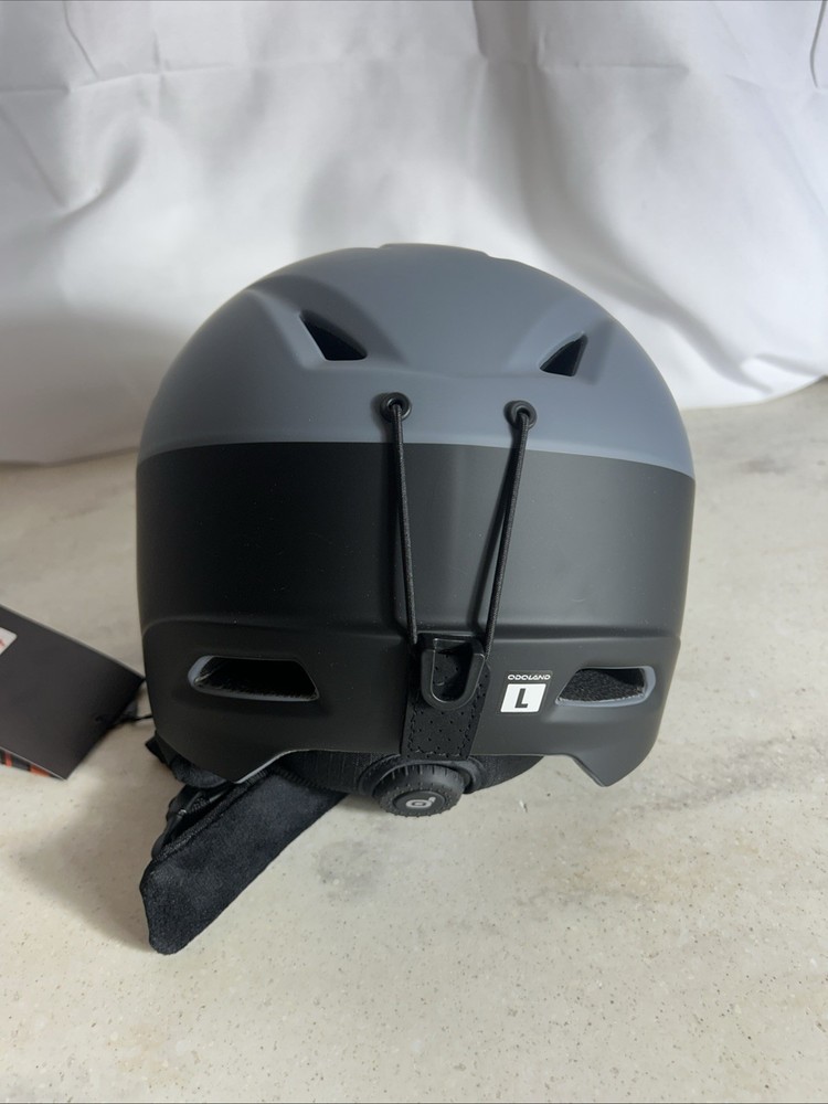 Odoland Ski Helmet Size Large Black/grey
