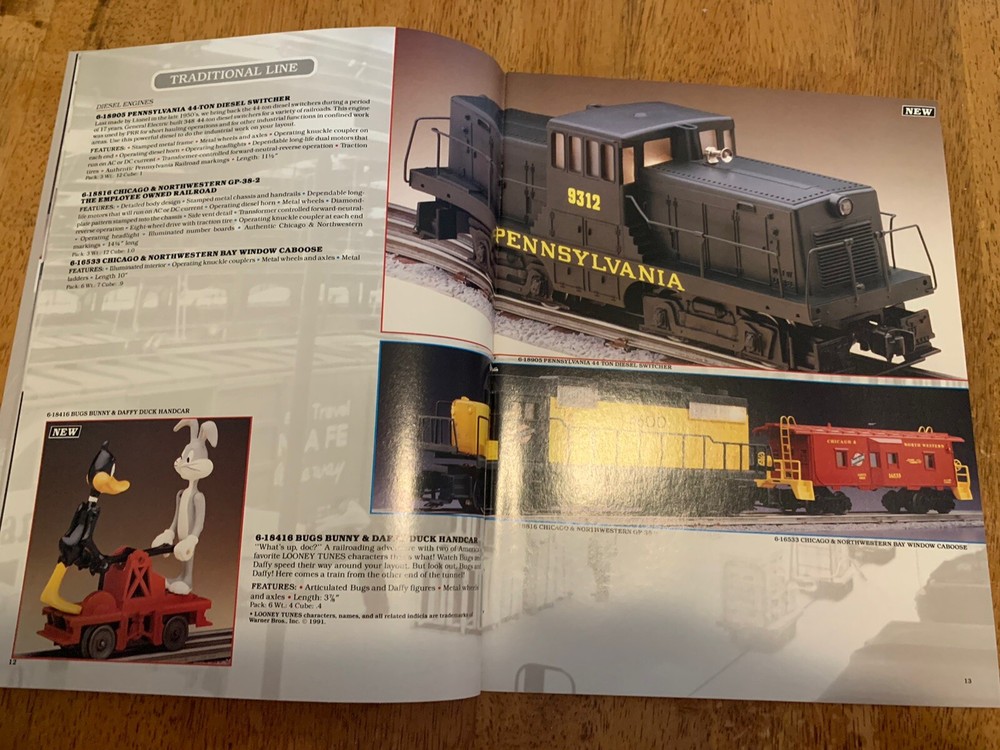 1992 Lionel Train Catalog