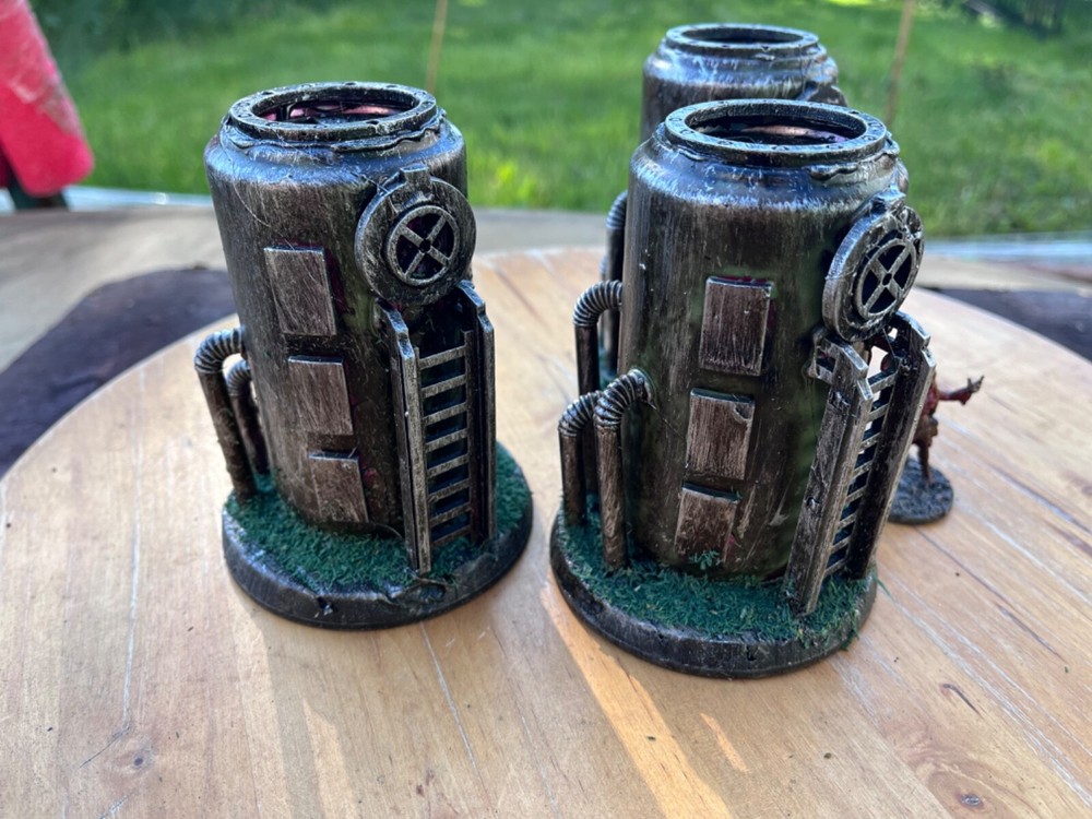 Sci-Fi Terrain pieces .28 – Tabletop Gaming scratch built. t