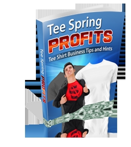 Sell TEE SPRING Customized Designed T-Shirts For A Profitable Home Business (CD)