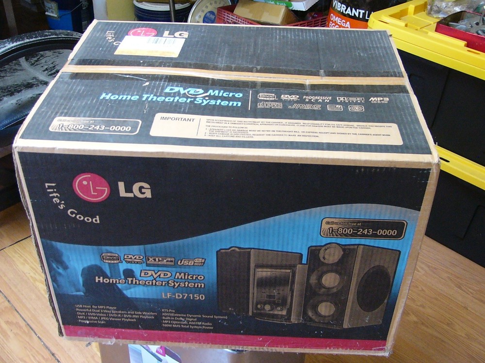NEW LG LF-D7150 Micro DVD System