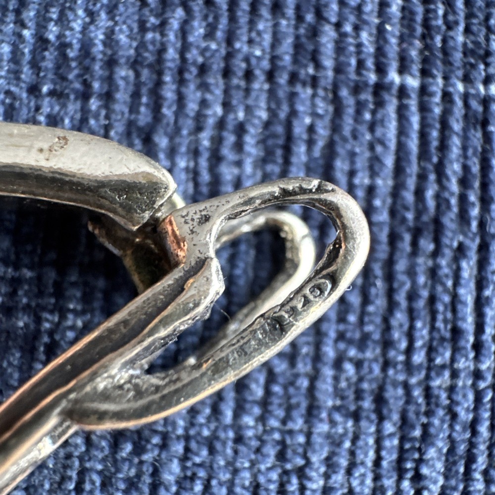 vintage sterling silver miniature slide