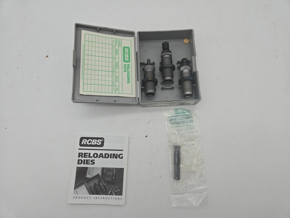 RCBS 3-Die Carbide Taper Crimp Set 45