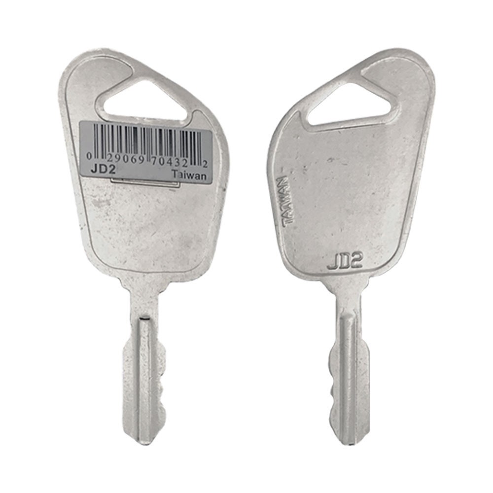 JD2 Key Blank Nickel