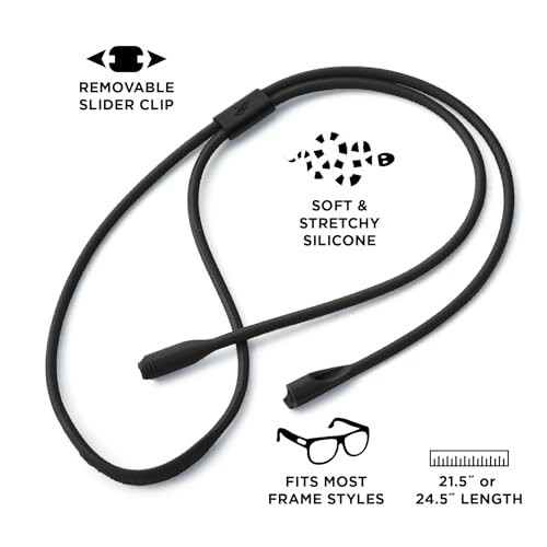 Adjustable Silicone Sunglasses Strap - Universal Fit Glasses Retainer, Unique De