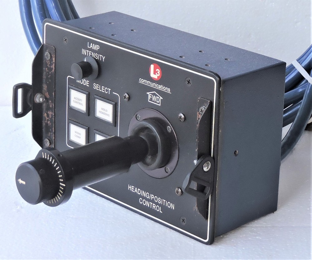 L3 Communications Joystick P/N 24000130TL-005 Dynamic Positions & Control System