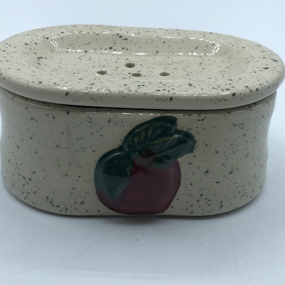 Hermitage Pottery Sandstone 2 Piece Soap Dish