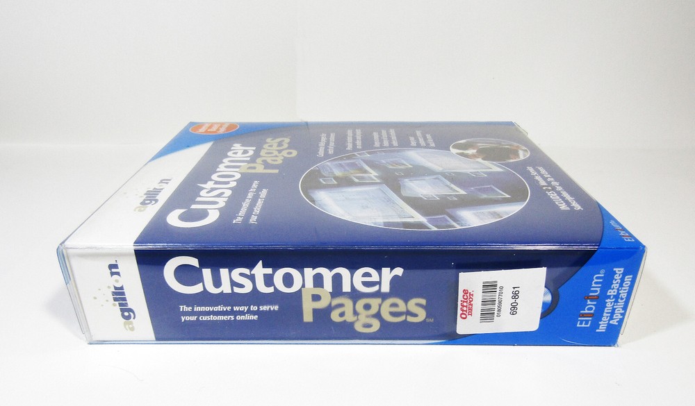 AGILLION Customer Pages Internet Based Application - Serving Customers Online