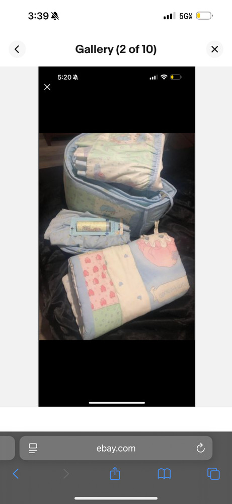 baby crib bedding sets vintage