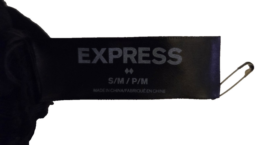 EXPRESS Men Winter Driving Gloves Black Pointer/Thumb Touchscreen Compatible New