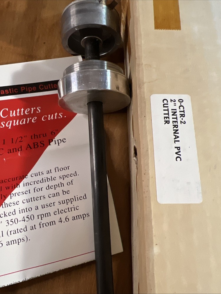 Wheeler -Rex 2” Internal Plastic Pipe Cutter