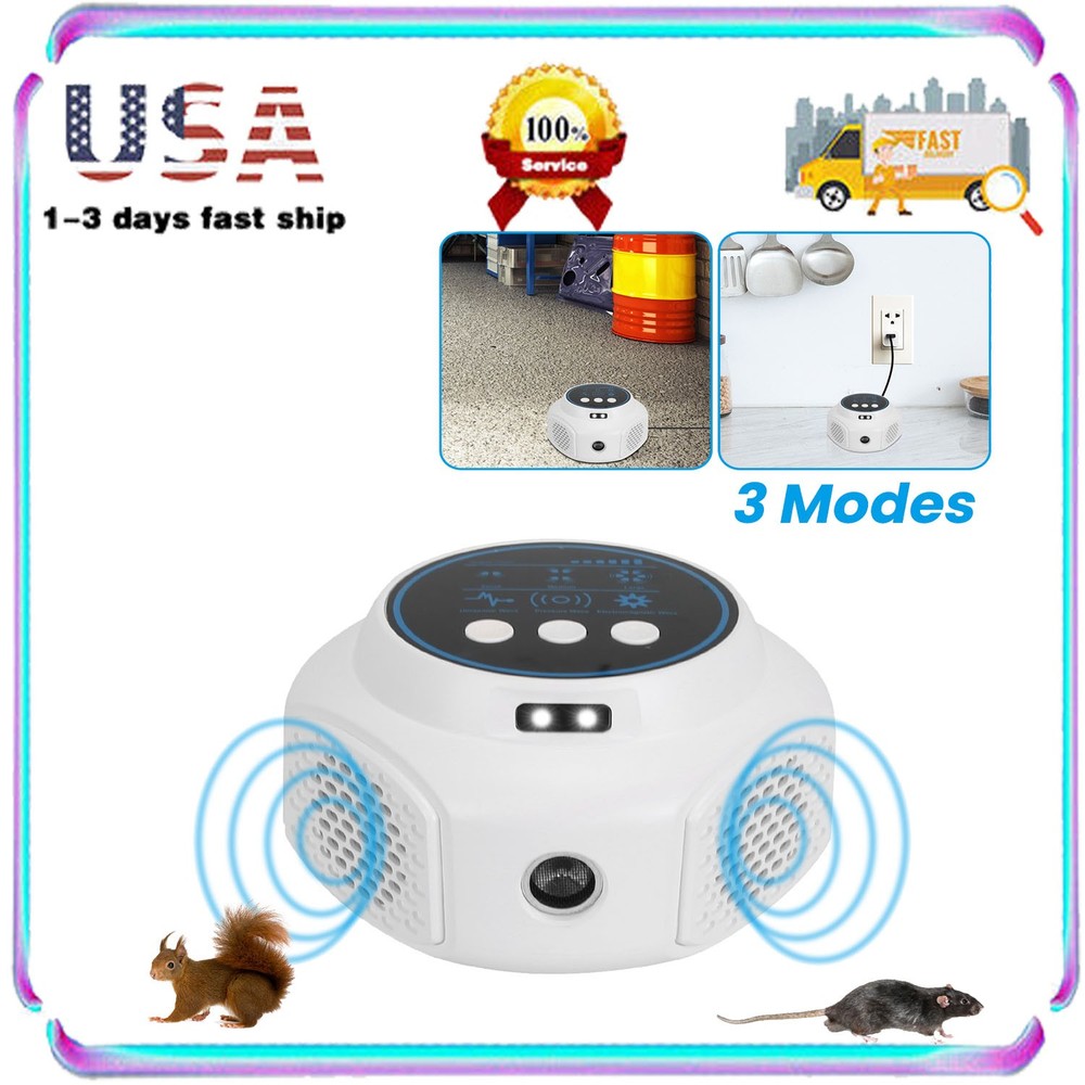 Ultrasonic Squirrel Repeller ,  for House
