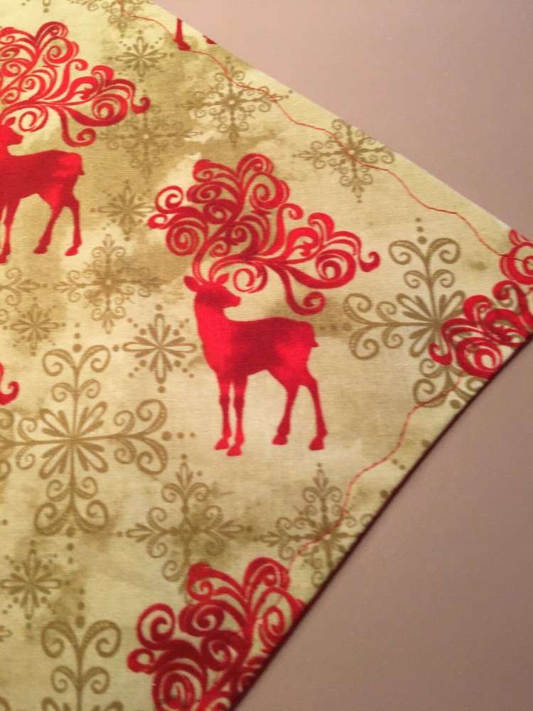 Table Runner Christmas Raindeer
