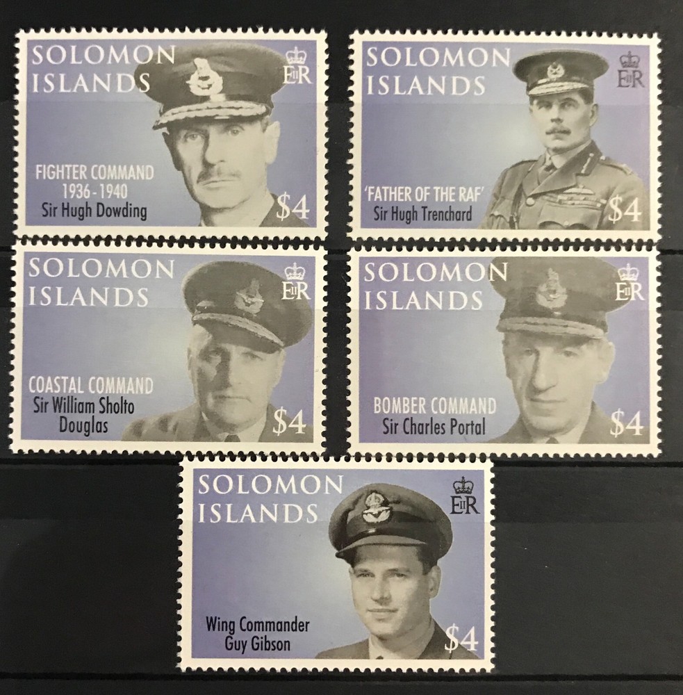 SOLOMON ISLANDS - SET NHM SG