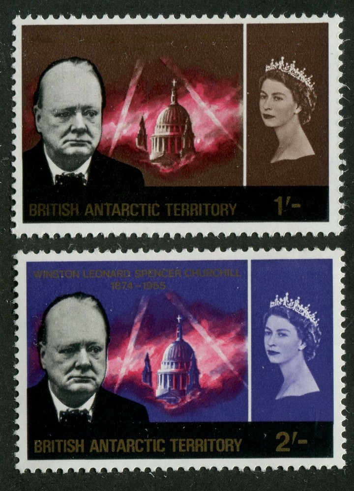 BRITISH ANTARCTIC TERRITORY #18, 19 MINT