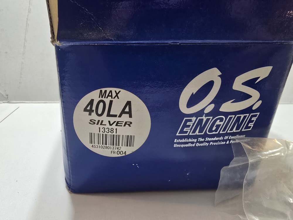 O.S. Engine Max 40LA Silver Model Airplane Engine 13381