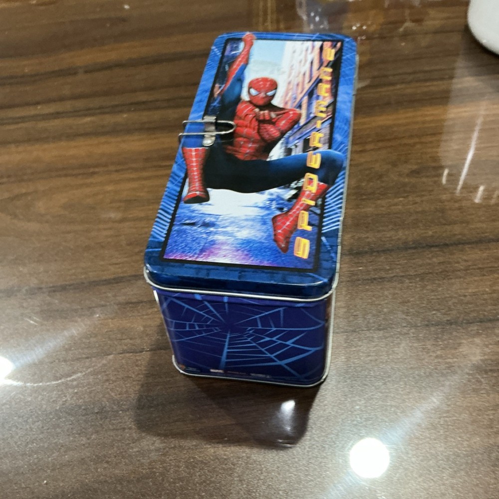 Vintage Marvel 2004 Spider-Man 2 Metal tin box