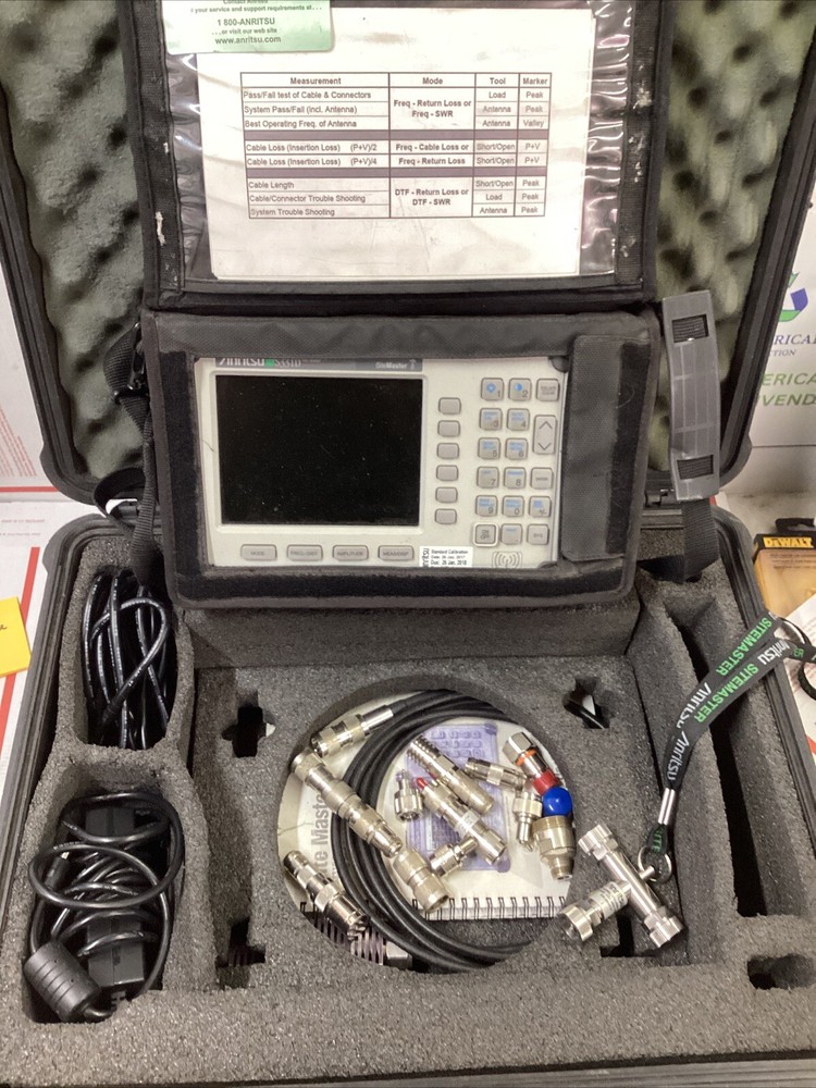 Anritsu Site Master S331D Cable Antenna Analyzer 4GHz SiteMaster Tested Working