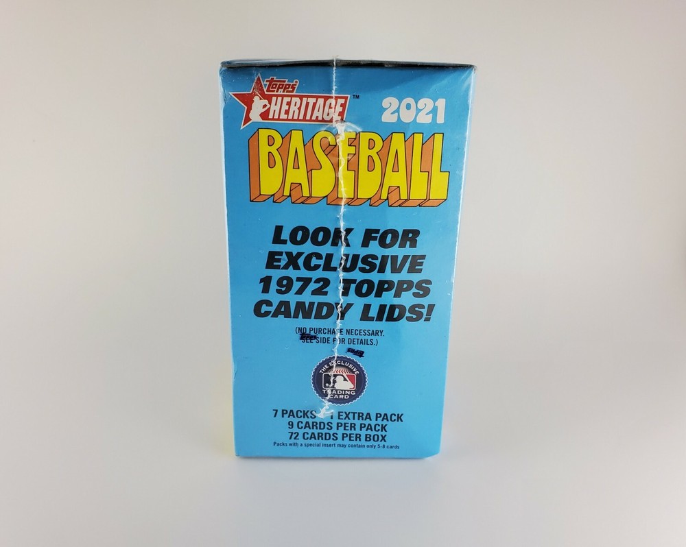 2021 Topps Heritage Factory Sealed Blaster Box (Value Box)