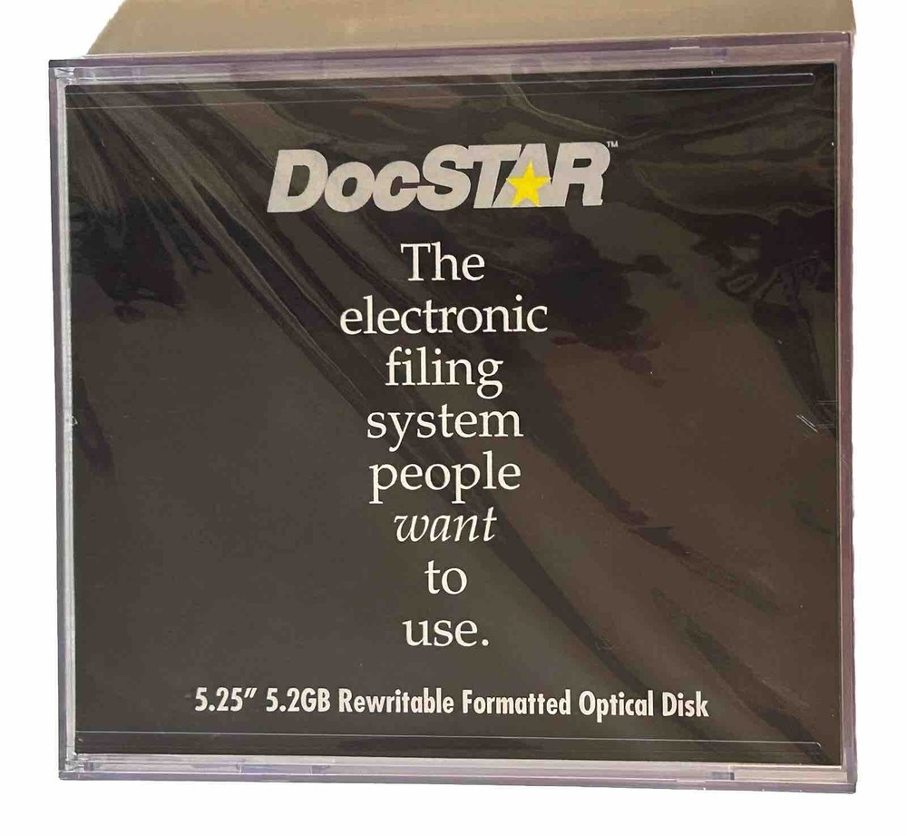 NEW DocStar MO Media 5.2GB RW Optical Disk - EDM-5200C