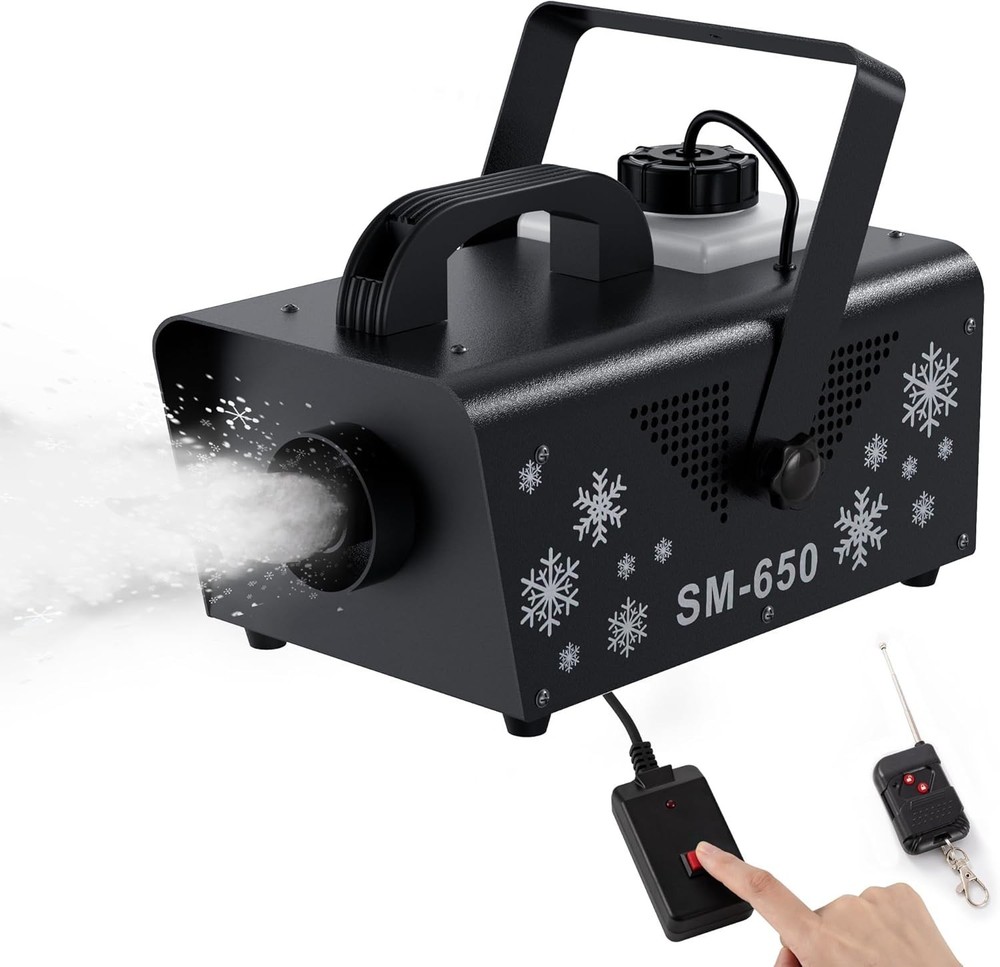 650W Snow Machine Christmas Gift Snow Maker Machine,Artificial Snow Making
