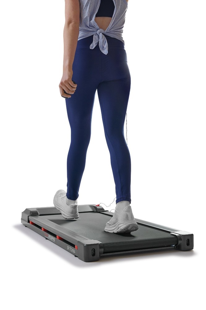 Wi-Fi Walking Pad Treadmill with Remote Control Smart Treadmill Shock Absorption