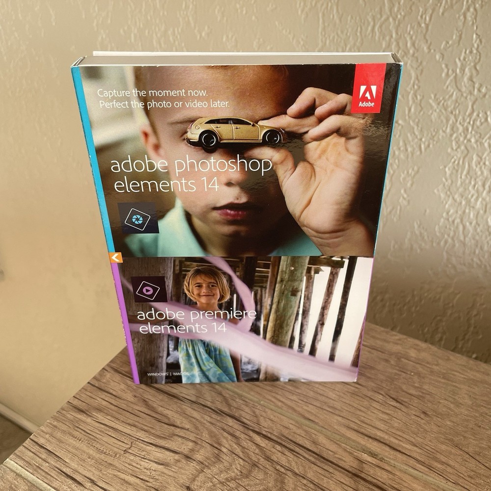 Adobe Photoshop Elements 14 & Premier Elements 14 Win Mac 2015