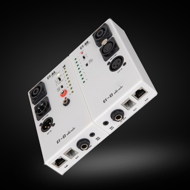 CT8 Multipurpose Audiotory Cable Tester for Stage and Studio Wiring Testing Tool