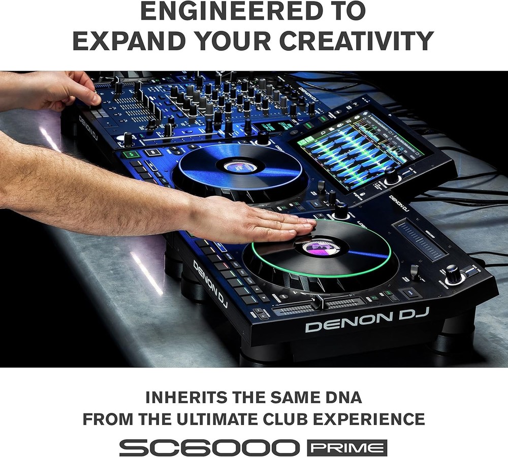 Denon DJ LC6000 – USB DJ Controller For Engine OS Media Player Sublayer Control