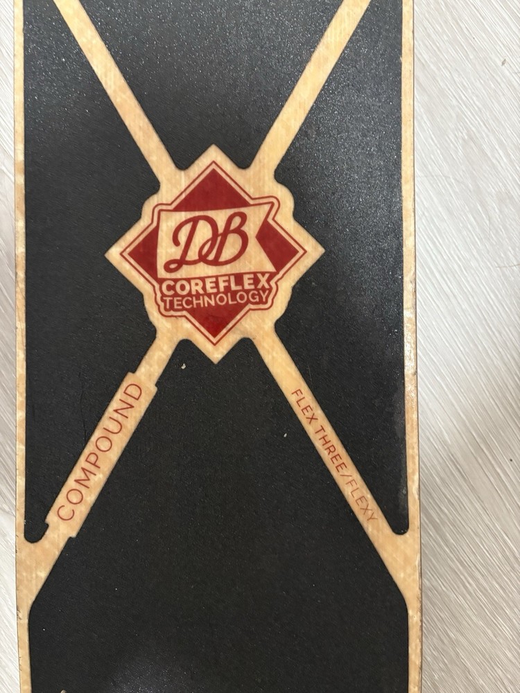 db coreflex compound technology flex three 48 in drop through complete longboard