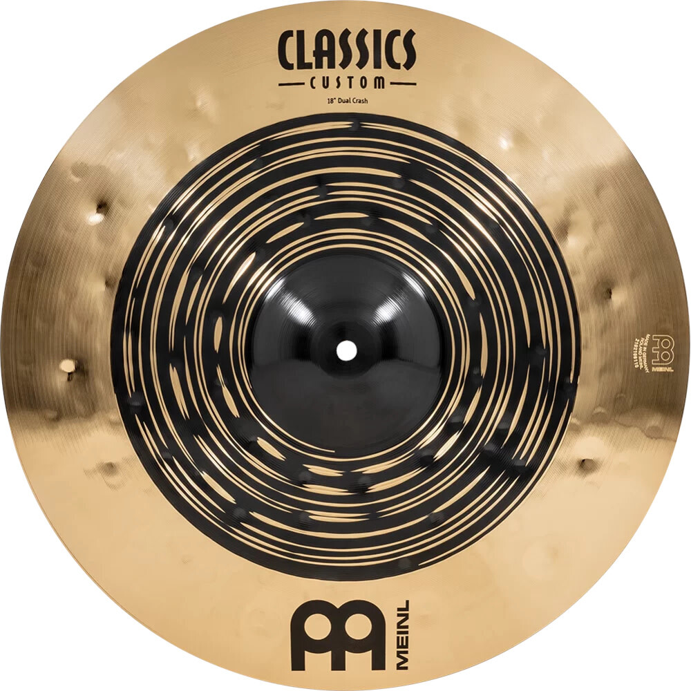 Meinl Classics Custom Dual Crash Cymbal, 18"