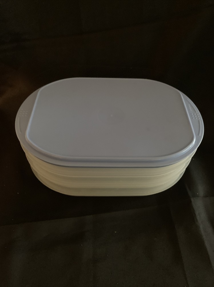 Tupperware Fridge Stackables Storage Snap Together Set Meat 