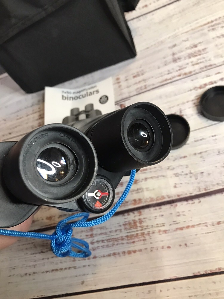 Lux By Shift 3 750 Outdoor UV Binoculars Ruby Colored Optics Built In Compass