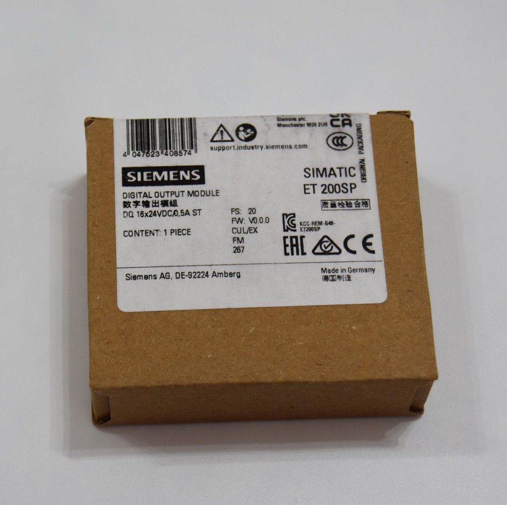 New Siemens 6ES7132-6BH01-0BA0 6ES71326BH010BA0 ET 200SP Digital output module