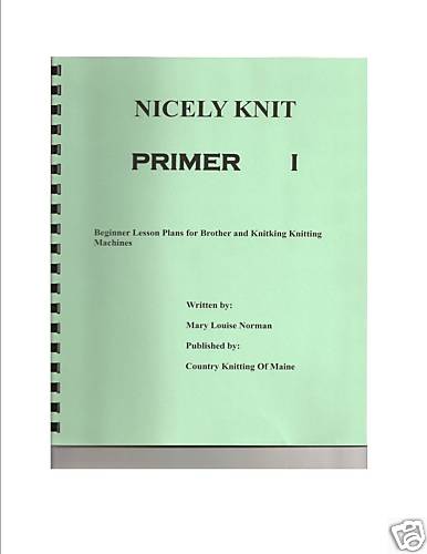 Beginner Lessons for  Brother or Knitking